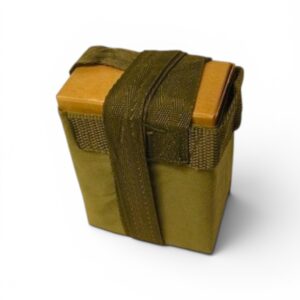 .308 M60 100-Round Cardboard Ammo Box & Cloth Bandoleer