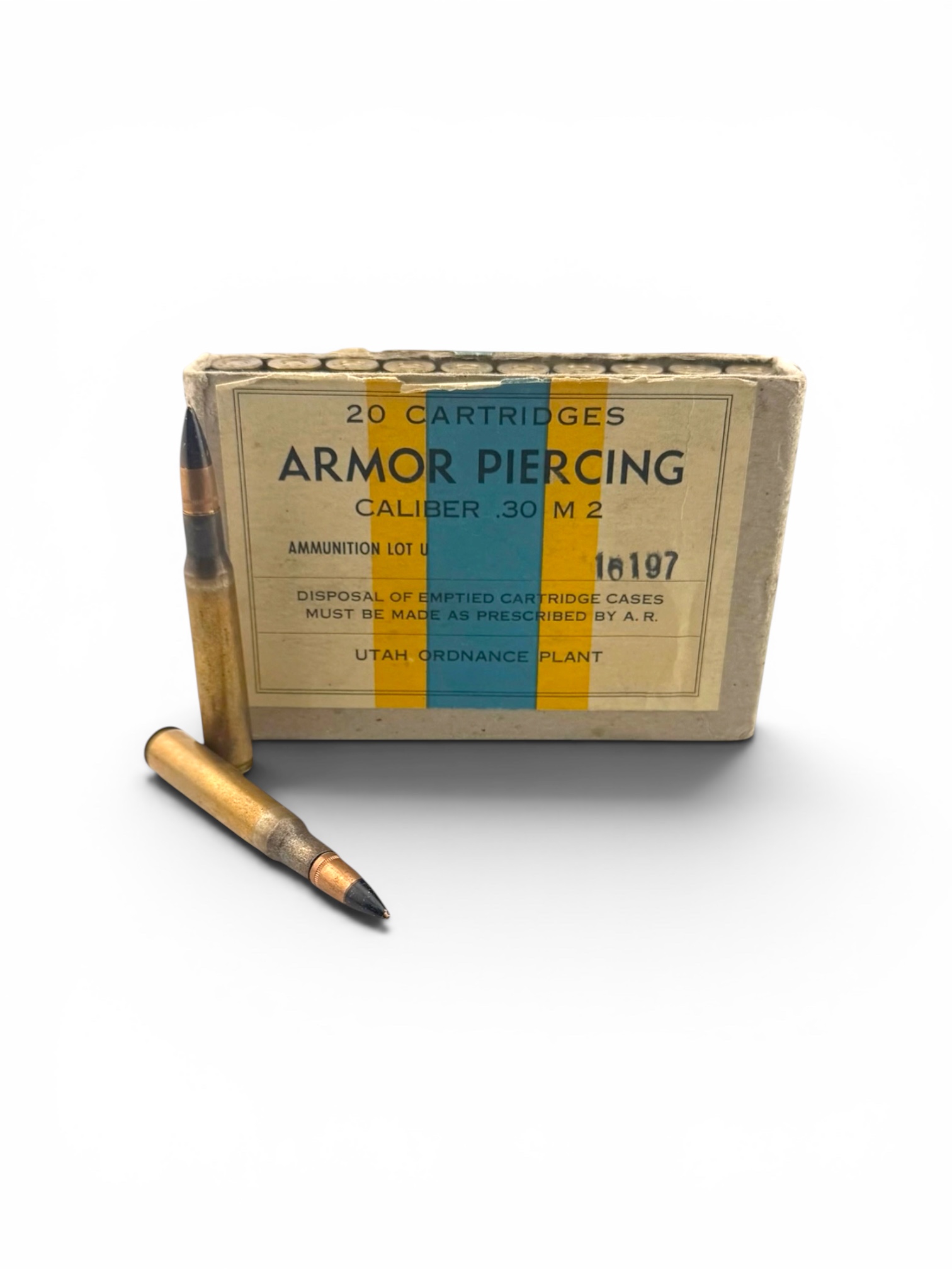 .30-06 AP Ammo - 20 Round Box
