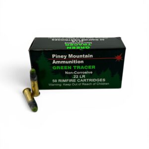 Piney Mountain .22 LR Green Tracer Ammunition