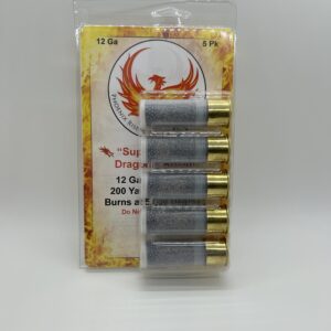 12 GAUGE PHOENIX RISING SUPER DRAGONS BREATH. 200+ YDS. 5 PACK