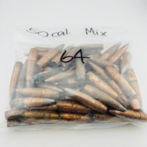 50 cal Mixed Bullets. Grade 2. 64 pack