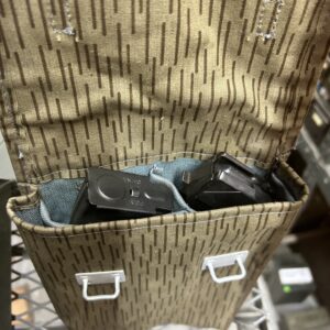 Ak-47 mag pouch and 2 thirty round mags.