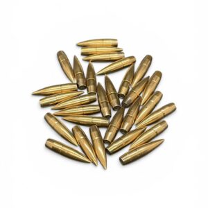 .30 Caliber 185 Grain ± Boat Tail FMJ Bullets – 100 Pack