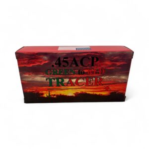 HAPPY VALLEY .45 ACP green to red tracer ammo