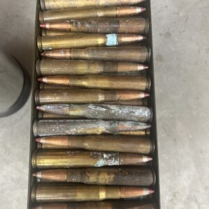 50 Caliber APIT Dirty, Grungy Components. Sold AS COMPONENTS ONLY. 150 Round Can.