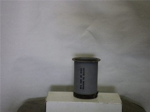 3 inch long inert Booster charge holder without dummy charge.