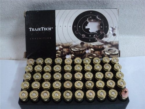 9MM 115 FMJ Reman by Trajetech 100 rd pack. (you will receive two 50 round boxes).