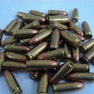 9MM Factory ball ammo, Mixed headstamp Remington, Winchester, Etc. 50 round bag.