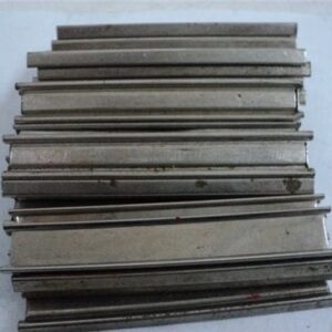 9MM 8 shot stripper clips, Stainless steel, Bag of 9 clips.