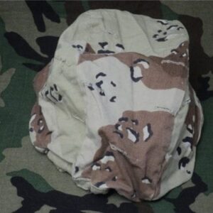 Desert camo helmet cover