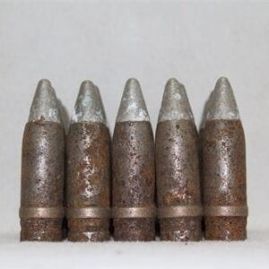 20mm Vulcan TPT projectile, without tracer, washed, grade 3, pack of 25