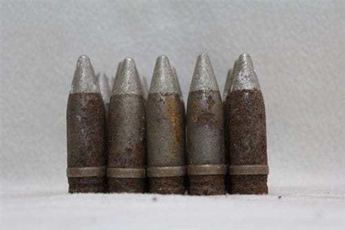 20mm Vulcan TPT projectile, without tracer, steel beaded, grade 3, pack of 25