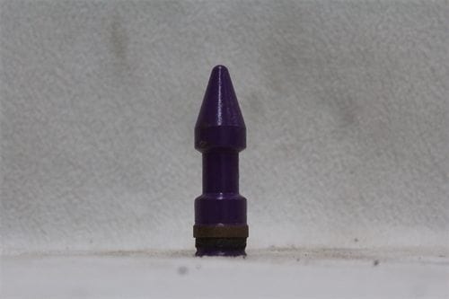 20mm Vulcan proof test projectile, painted purple, hour glass shape, grade-1, Price Each