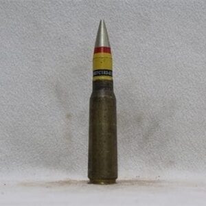 20mm Vulcan dummy round with fired brass case and SAPHE projectile, Price Each