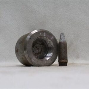 20mm Vulcan steel chamber cap for fuse type cannon (includes 500 grade 3 projectiles), Price Each