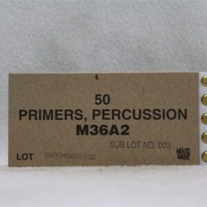 20mm Vulcan (also fits 30mm Vulcan) CCI mfg., percussion primers, M-36A2, box of 50