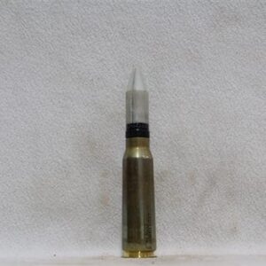 20mm Phalynx- new brass case, white sabot dummy round, Price Each