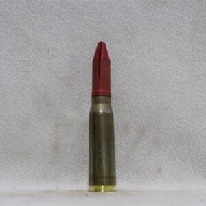 20mm Phalynx- new brass case, red sabot dummy round, Price Each