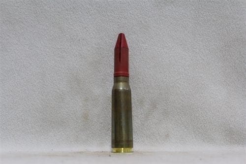 20mm Phalynx- new brass case, red sabot dummy round, Price Each