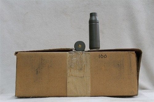 25mm Bushmaster primed, unfired, new steel cases, pack of 100