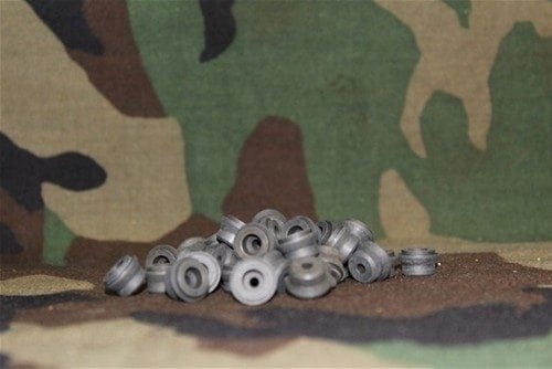 30mm inert projectile metal explosive disc, pack of 100