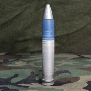 30mm Aden/Deffa aluminum case Taret Practice dummy rd. price each.