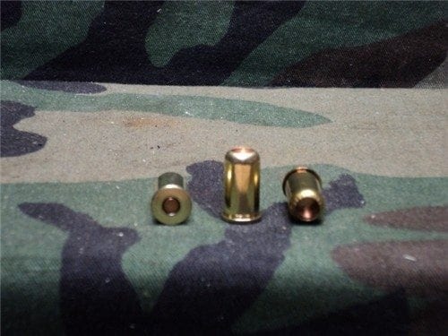 M79/203 38 S&W launch cartridge.