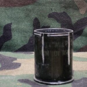 40mm Mark 19 fired case without link scratched case