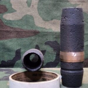 40mm L-70 projectile, open base,open top no fuse