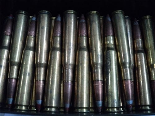 50 cal apit ammo, Mixed Headstamp. 150 round pack.