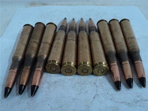 50 cal WWII AP ammo. Original U.S. TW-44 ammo.150 round can. - Image 2