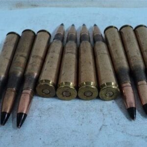 50 cal WWII AP ammo. Original U.S. TW-44 ammo.150 round can.