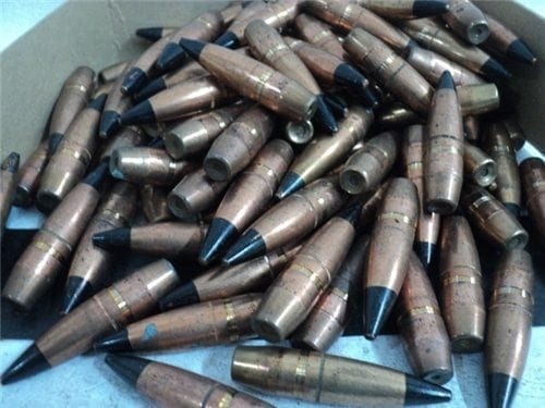 50 cal 690 Gr. AP projectiles . Hand pulled from U.S. Lake city ammo. 100 projectile pack.