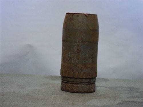 57mm recoiless inert projectile without nose fuse as-is - Image 2