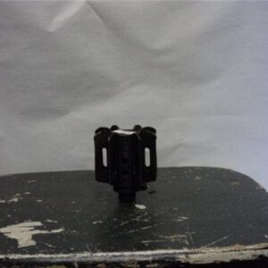 60mm mortar inert steel tail fins (good condition)