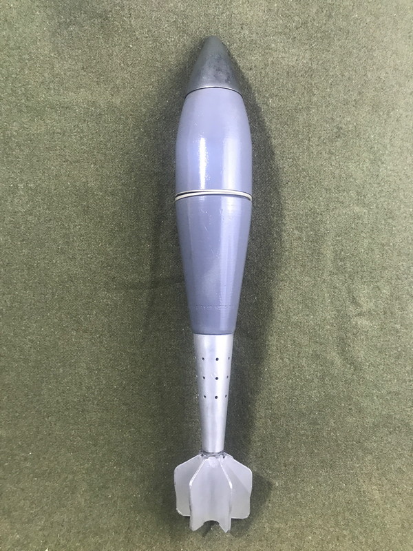 Inert 81MM Mortar with long fins and CP fuze - Image 4