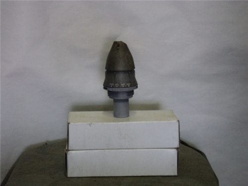 81 mm inert training model-small-nose fuse, practice type. (fair condition)