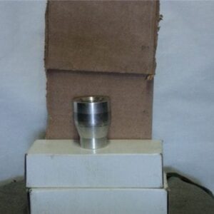 81mm mortar tail fin adapter (to adapt old style finns to new style round) aluminum