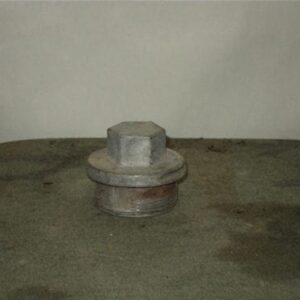 2 inch hex nut type aluminum nose plug.