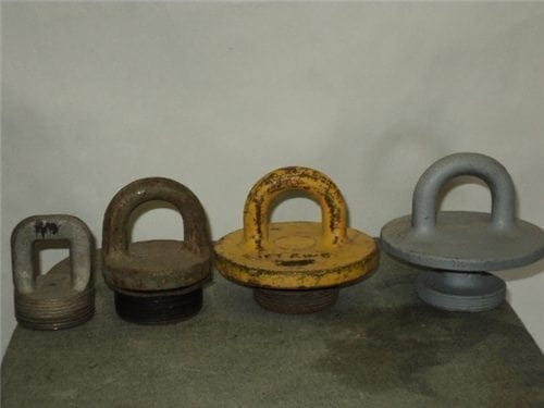 Lift rings 2 inch base. - Image 3