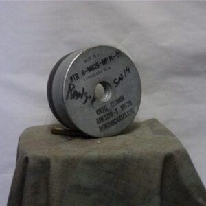 120MM Caseless cartridge shell head without primer tube.