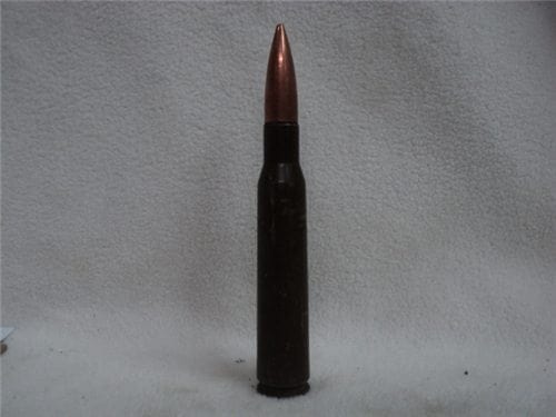 12.7 mm Russian live ball ammo with U.S. Bullet. Price per round.