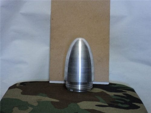 2.75 inch inert short aluminum nose fuse (warehead not original)