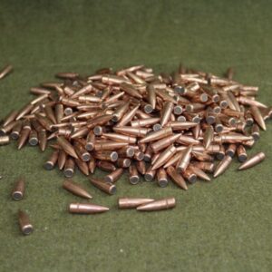 30 caliber 150 grain flat base ball bullets. 48 projectile pack