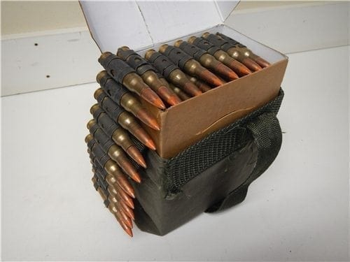 7.62x51 Ball/Tracer ammo linked 4 to 1 in 100 round belt. - Image 4