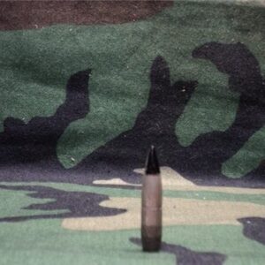 .313 Explosive incendiary 162 grain bullet (HEI) long black tip with projectile comes with free data sheet. Price per projectile.