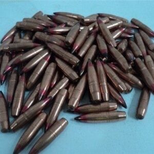 .310 Diameter 156 grain +/- black and red tip API projectiles. Price Each