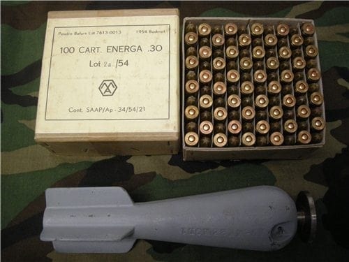 30-06 Grenade launch blanks and firing device.