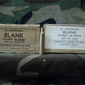 30-06 U.S blanks in 20rd box