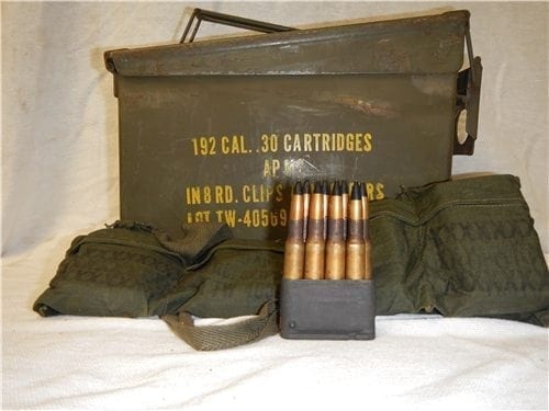 30-06 AP-M2 Korean war, non-corrosive AP ammo. 20 round box. - Image 3